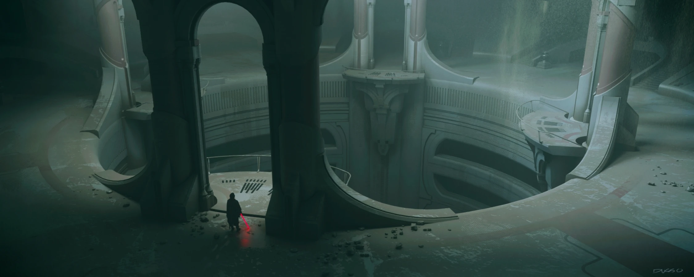 Jedi concept art by Dusso