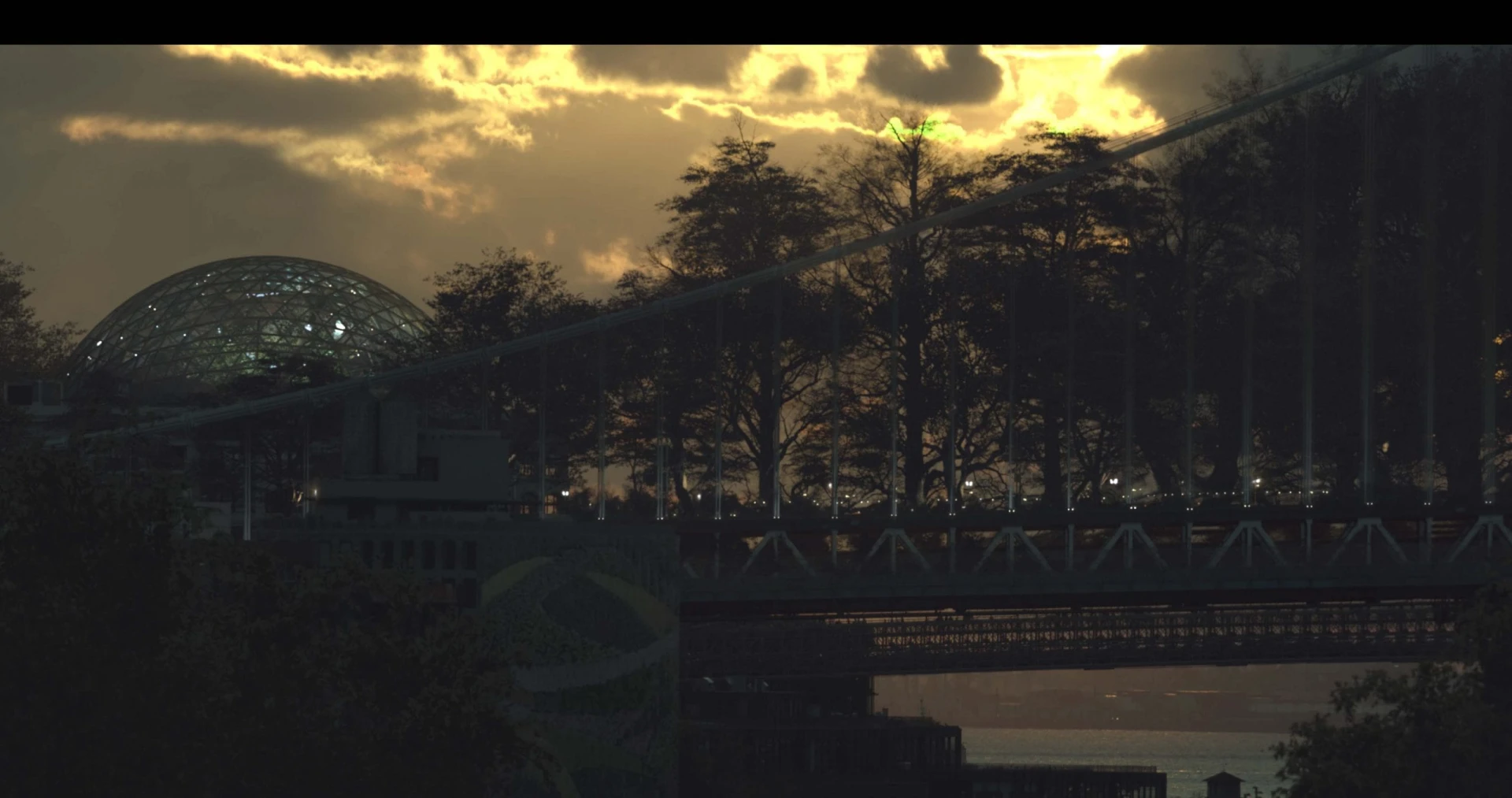 After Yang bridge with dome Raynault vfx
