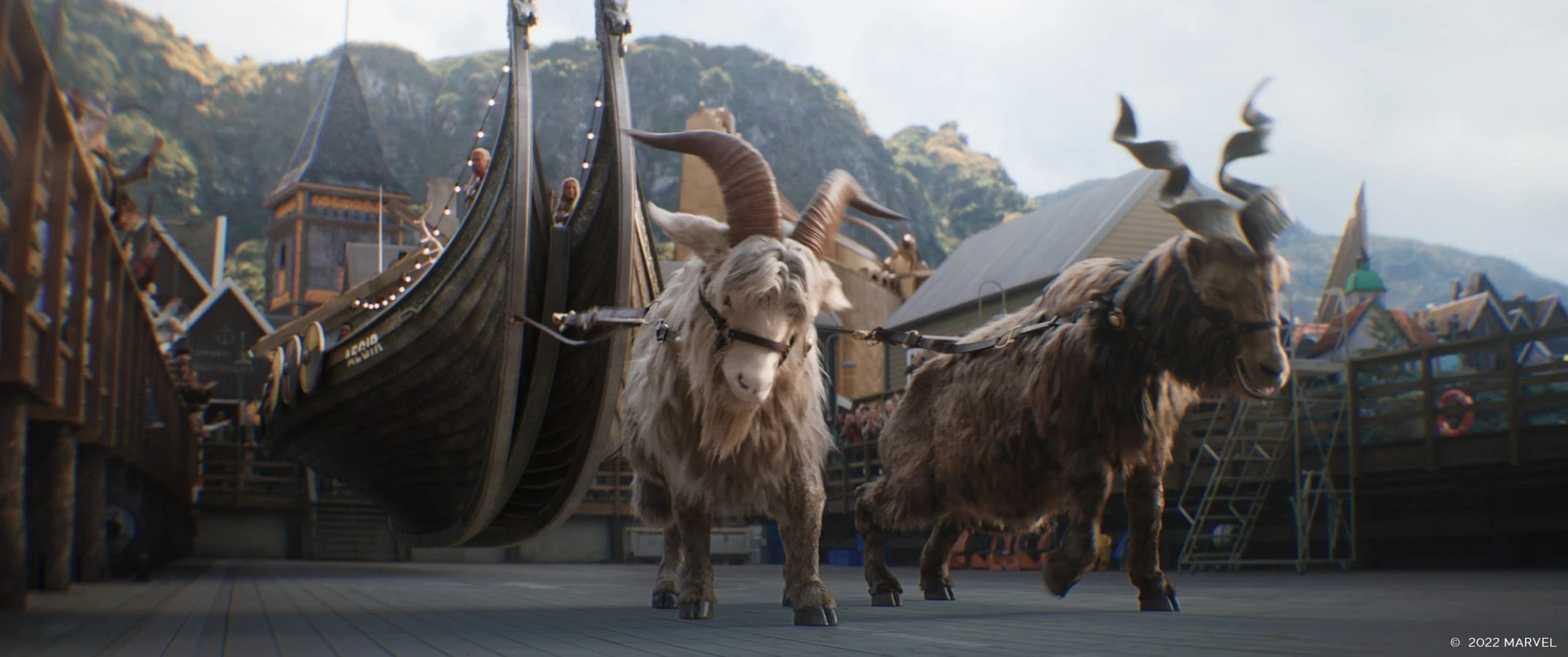 Thor: Love And Thunder boat pulled with Raynault vfx work