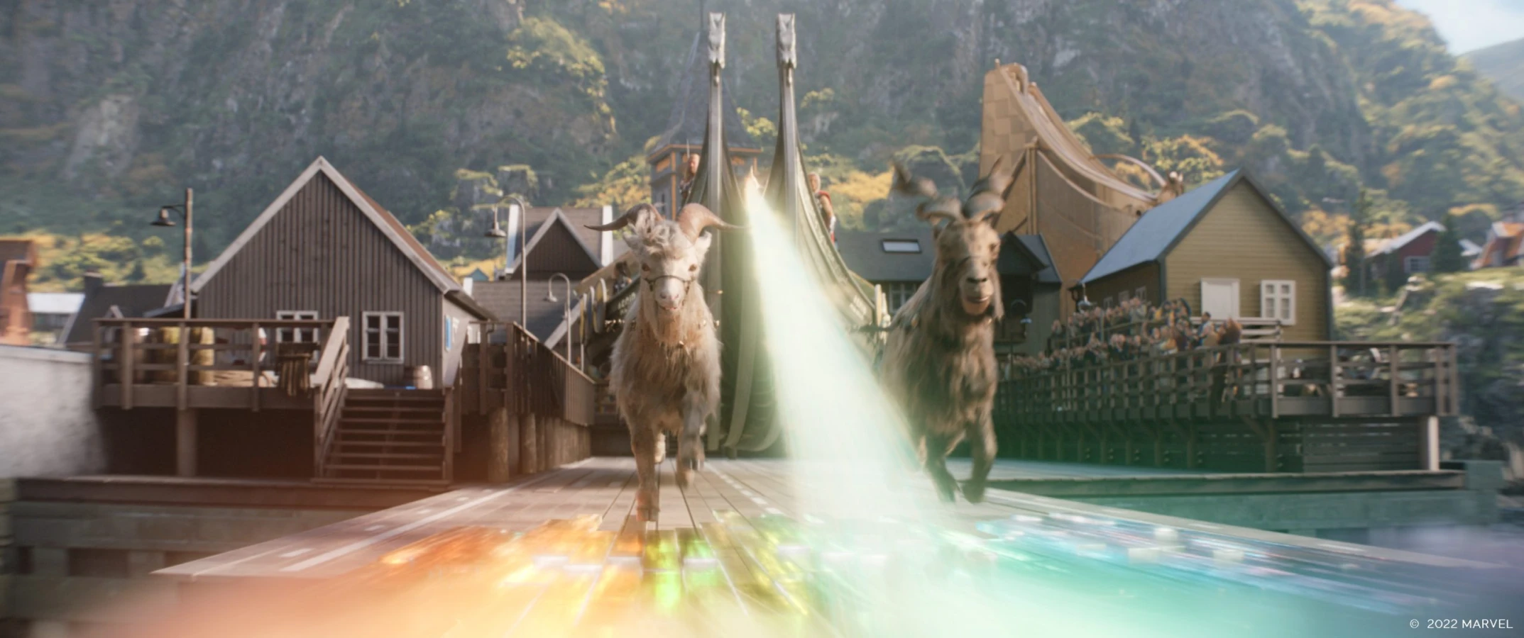 Thor: Love And Thunder boat pulled with Raynault vfx work