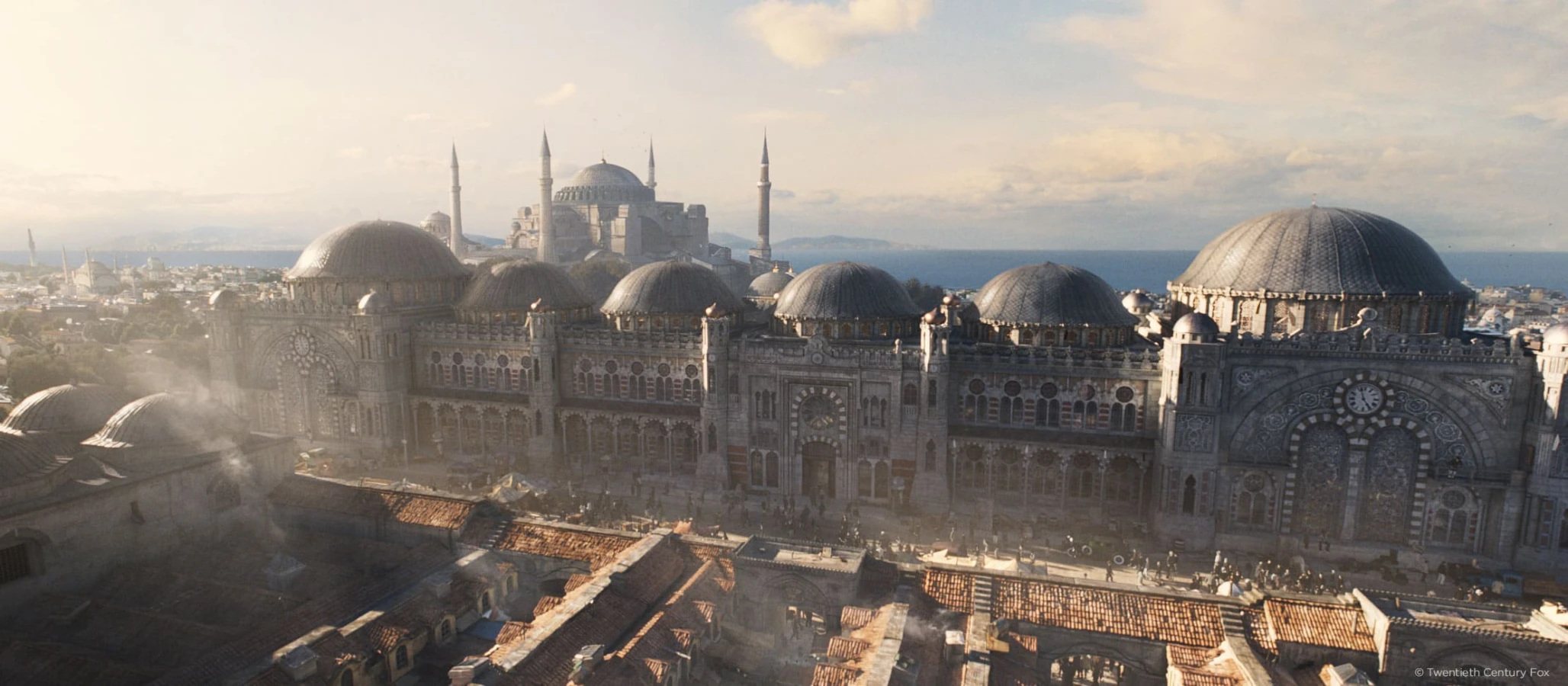 Murder on the Orient Express Istanbul Bosphore Raynault vfx