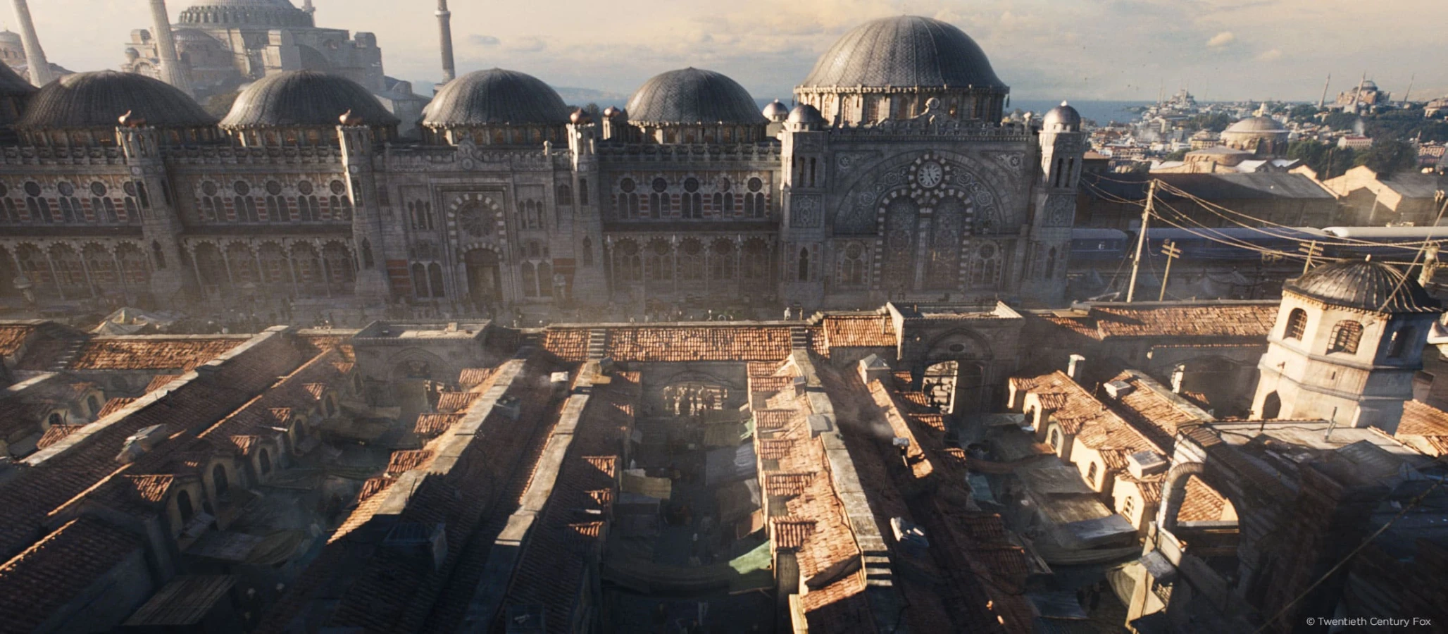 Murder on the Orient Express Istanbul palace Raynault vfx