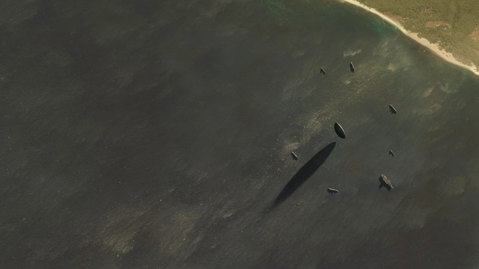  Arrival aerial view spaceship in Russia Raynault vfx 
